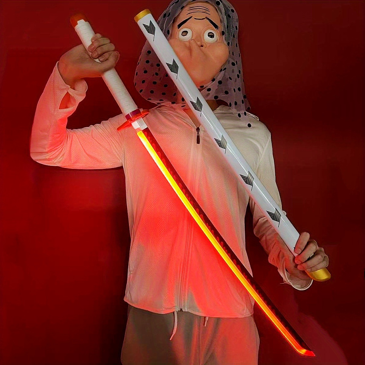 Cosplay Prop Katana - ดาบเรืองแสง คิเมทสึ โนะ ไยบะ คิวโจโร่ ดาบ