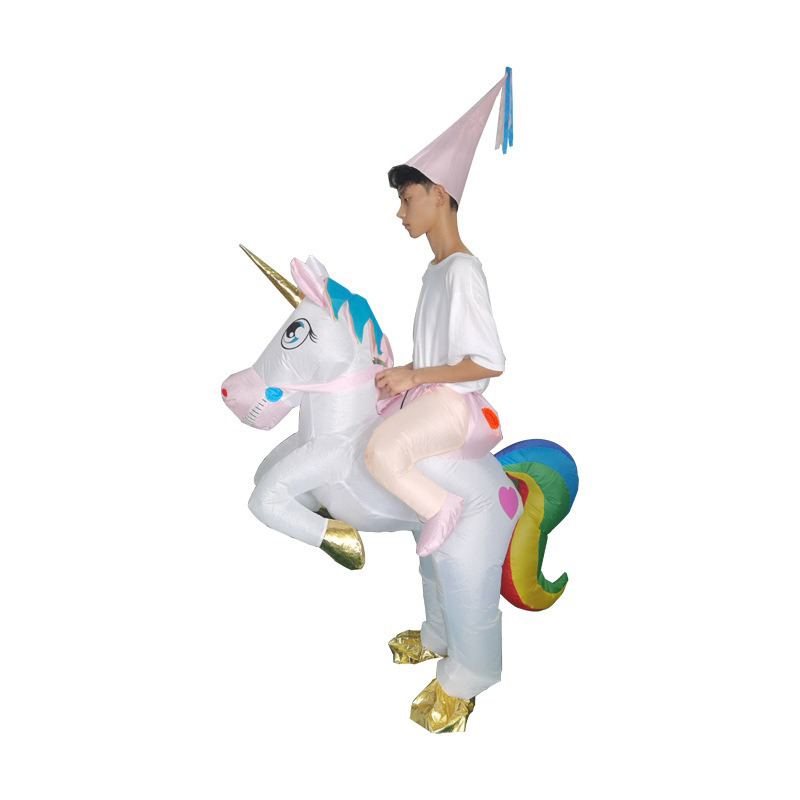 ชุดยูนิคอร์นเป่าลมสำหรับเล่นใน - Cosplay Prop Business บทวิจารณ์และราคา