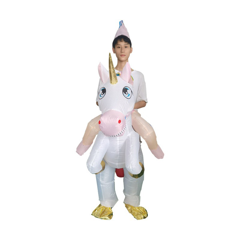 ชุดยูนิคอร์นเป่าลมสำหรับเล่นใน - Cosplay Prop Business บทวิจารณ์และราคา