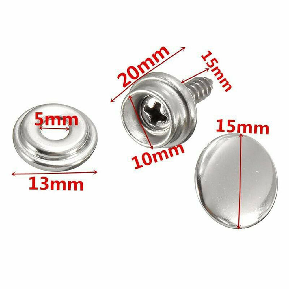 ชุดสกรูยึดผ้าใบสแตนเลส30ชิ้น,  - Snap Fastener Set บทวิจารณ์และราคา