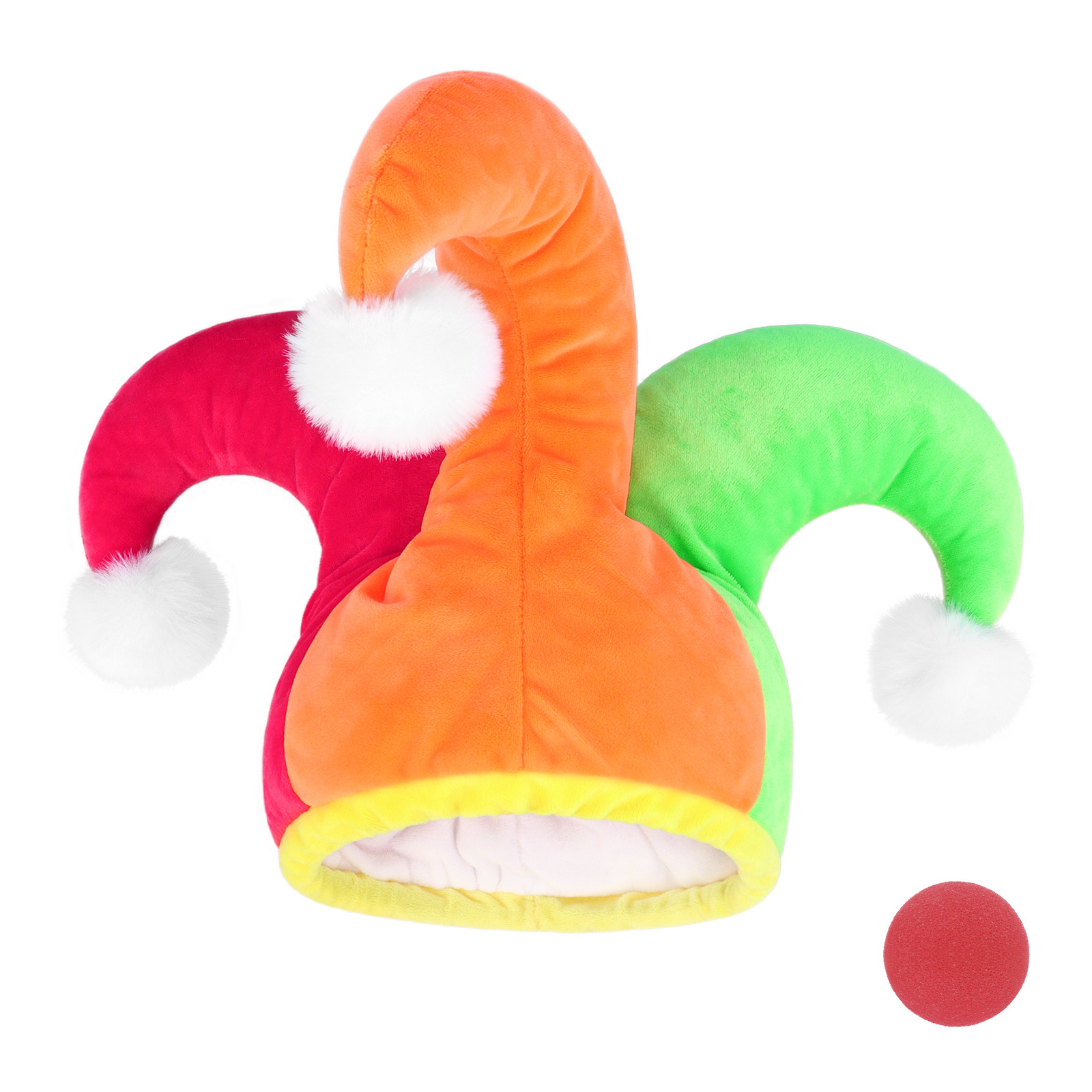 หมวกคอสเพลย์ฮาโลวีน หมวกโจ๊กเก - Cosplay Props บทวิจารณ์และราคา