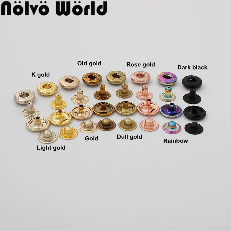 20-100 ชุด Rainbow 12 มม.10 สี - Snap Fastener Set บทวิจารณ์และราคา
