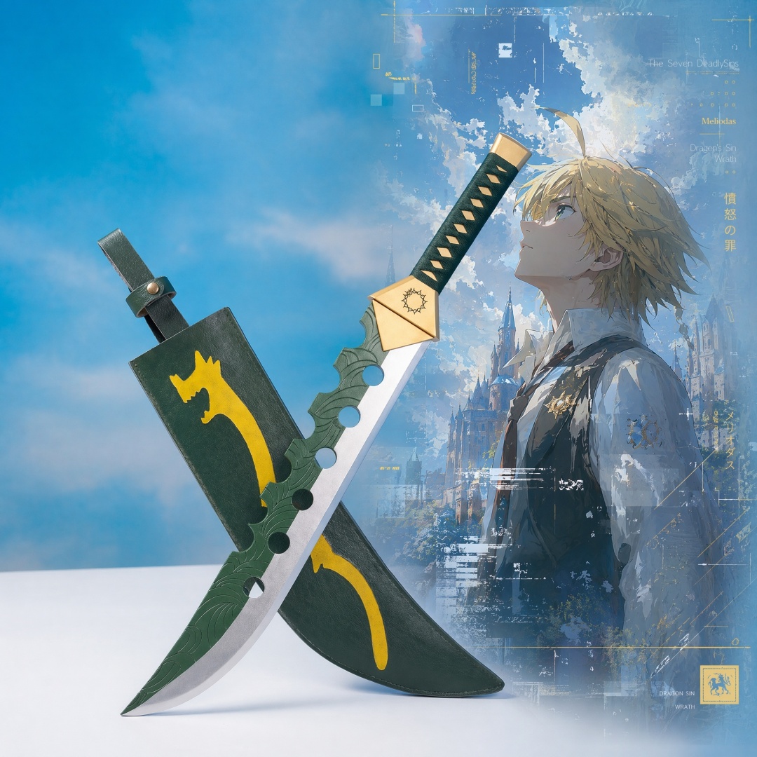 ดาบคาตานะเมลิโอดัส 7 บาปมหันต์ - Cosplay Prop Katana บทวิจารณ์และราคา
