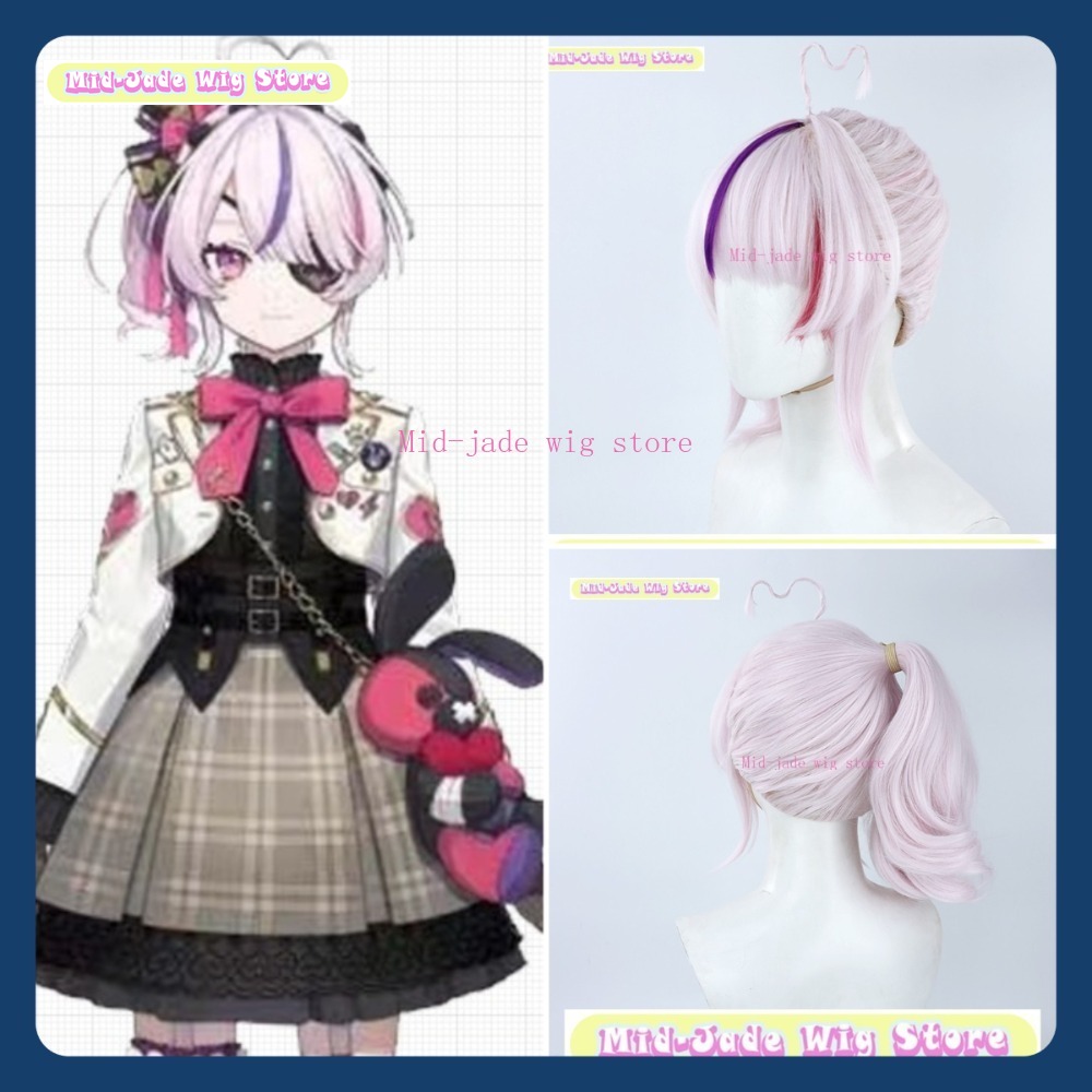วิกผมมิด-เจด NIJISANJI EN มาริ - Prop En Cosplay บทวิจารณ์และราคา