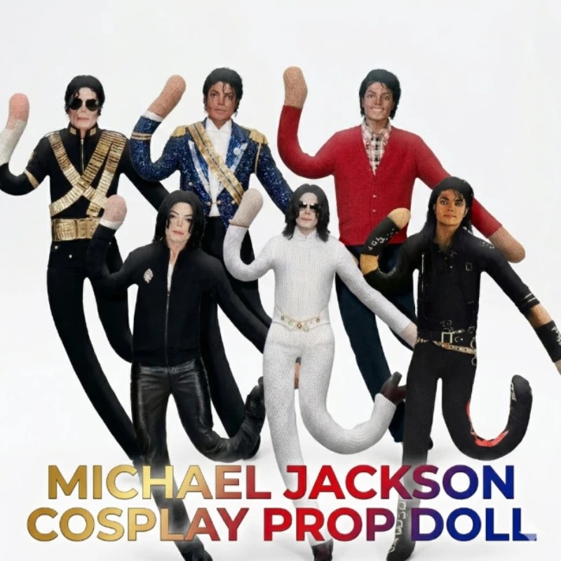 ตุ๊กตาไมเคิล แจ็คสัน ของสะสมคอ - Evoker Cosplay Prop บทวิจารณ์และราคา